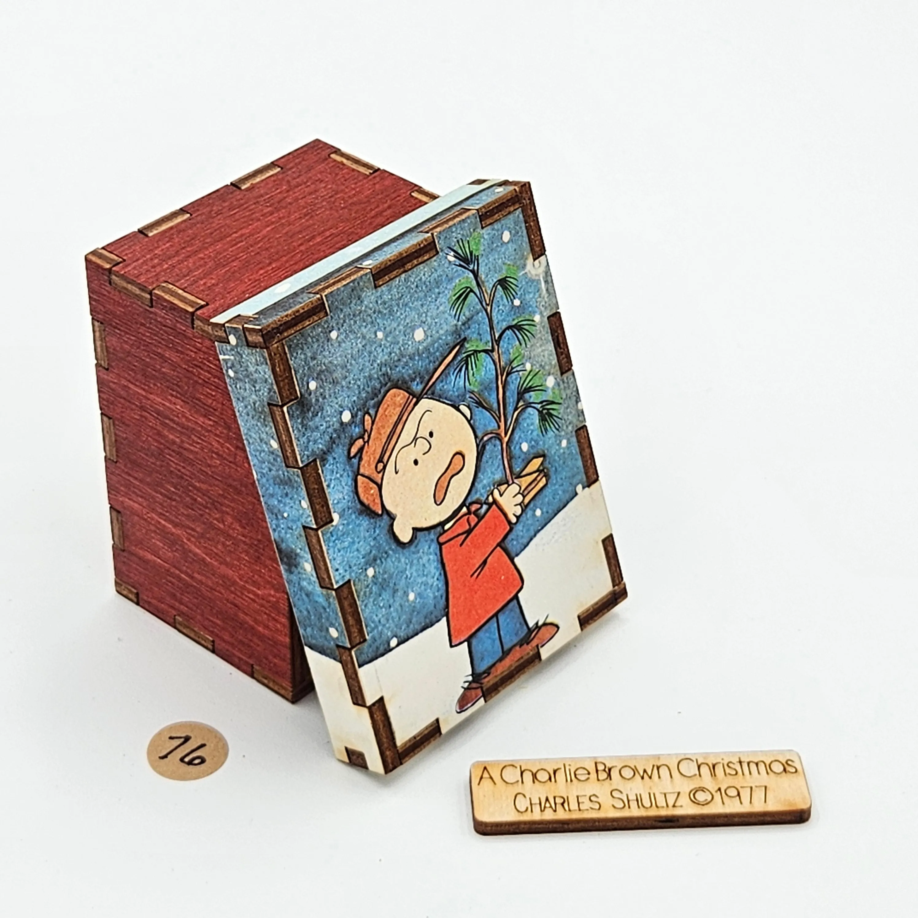 1977 A Charlie Brown Christmas -   Story Boxes