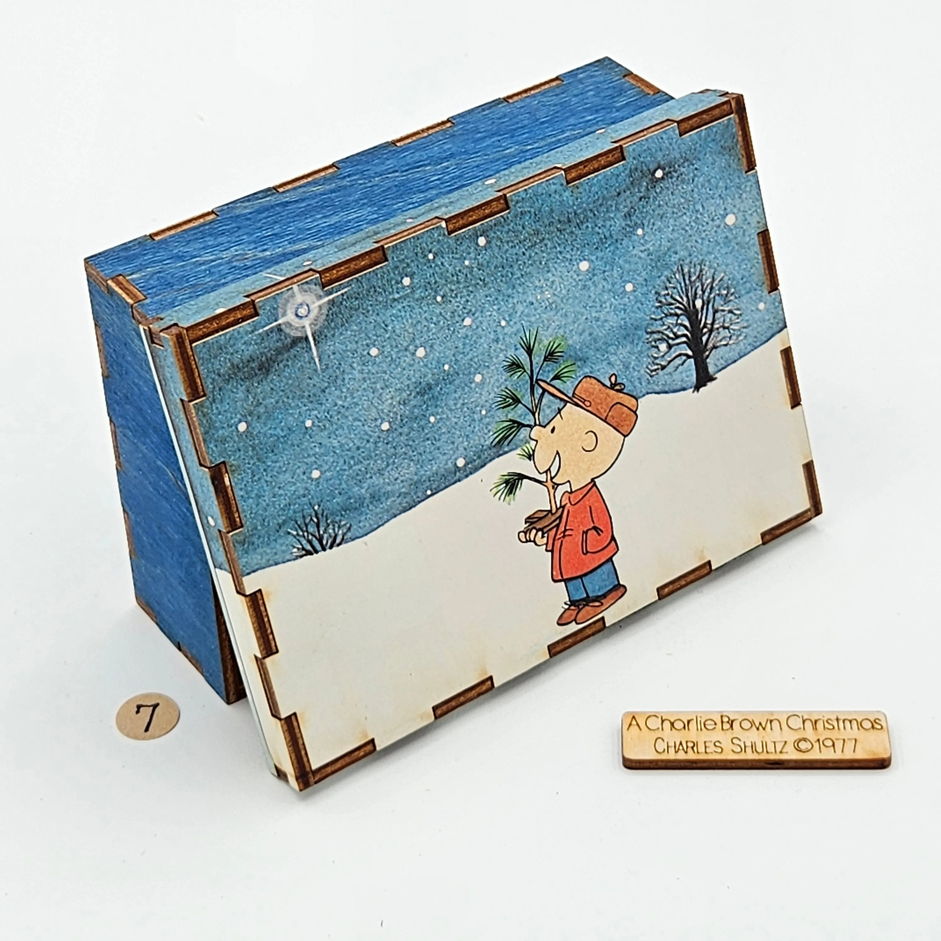 1977 A Charlie Brown Christmas -   Story Boxes