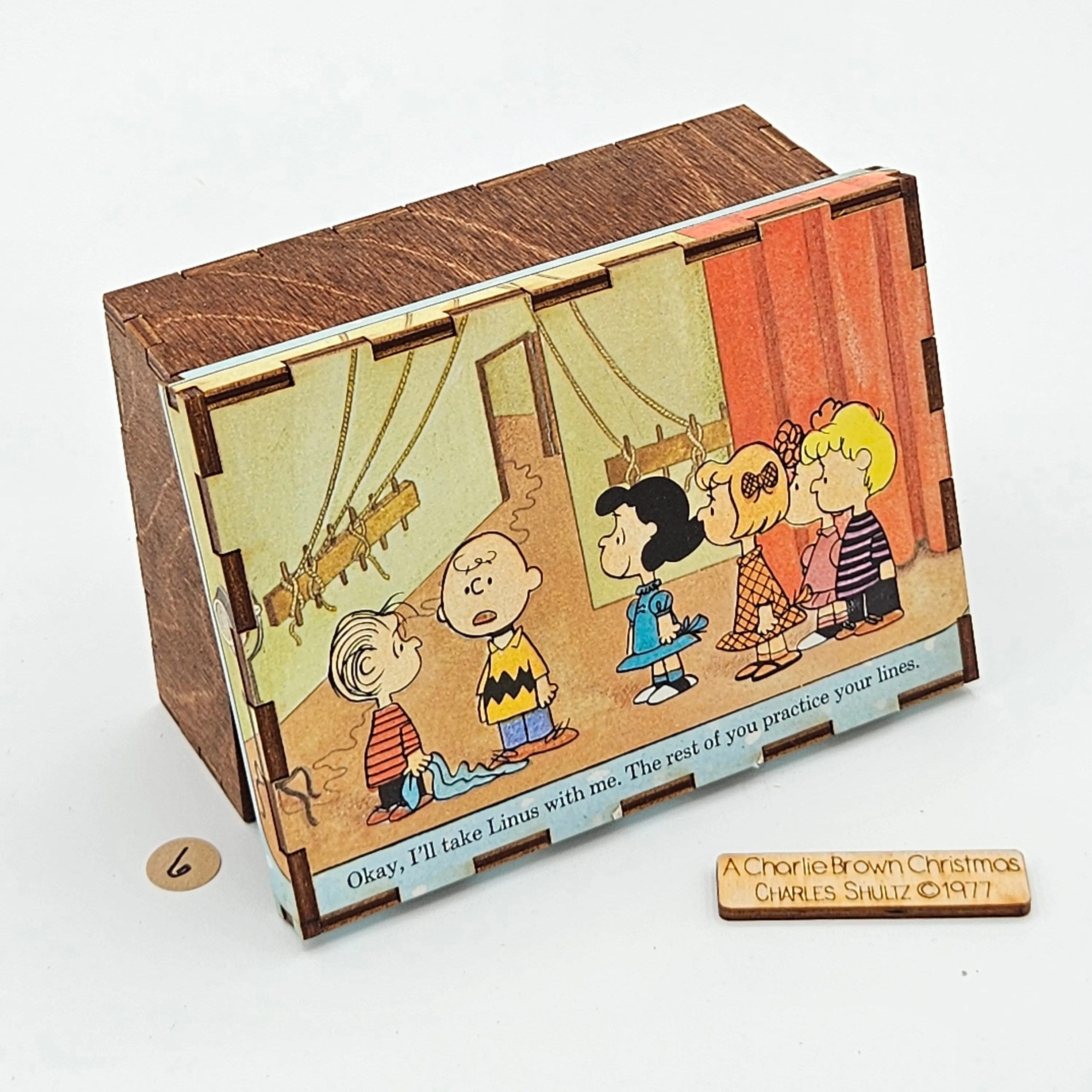 1977 A Charlie Brown Christmas -   Story Boxes