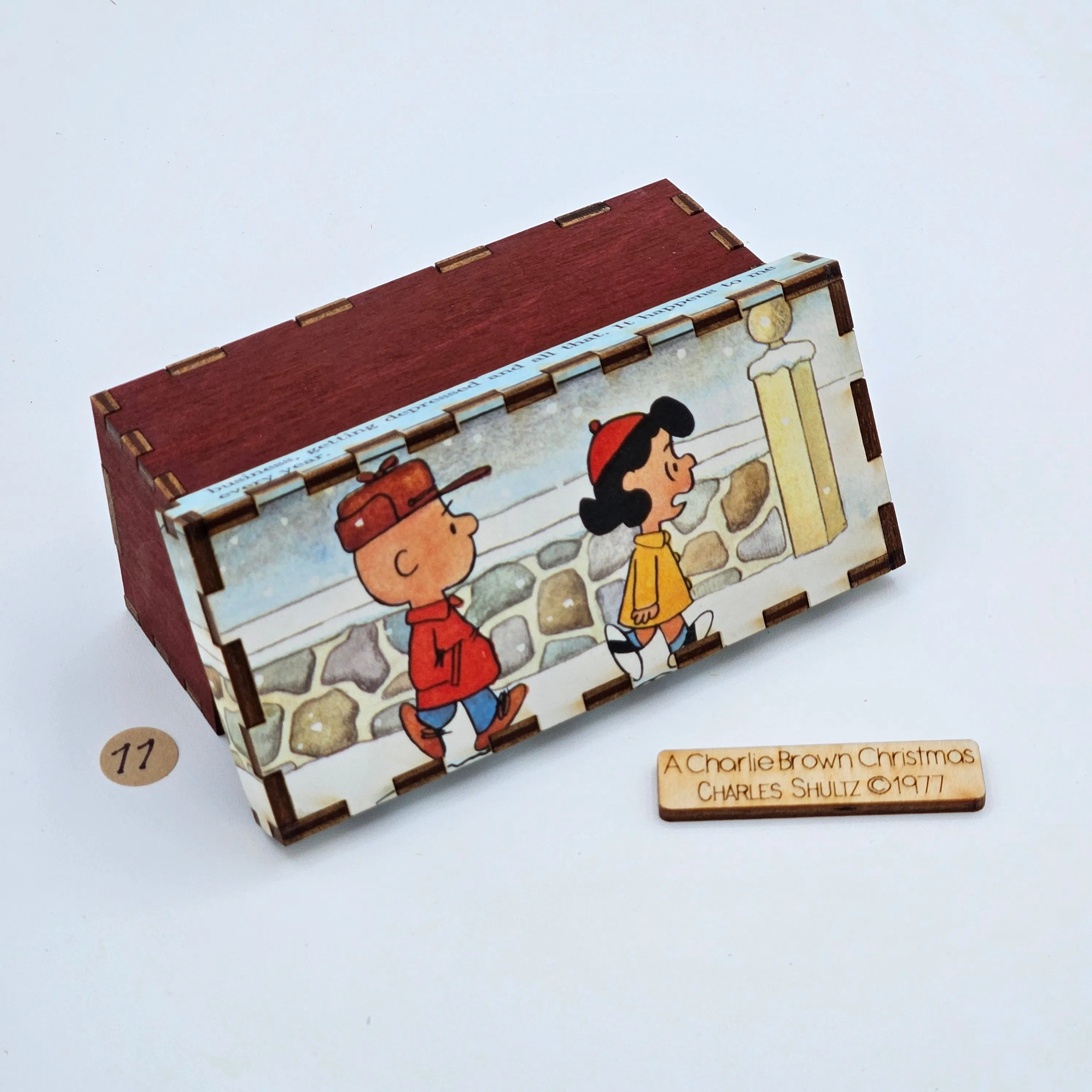 1977 A Charlie Brown Christmas -   Story Boxes