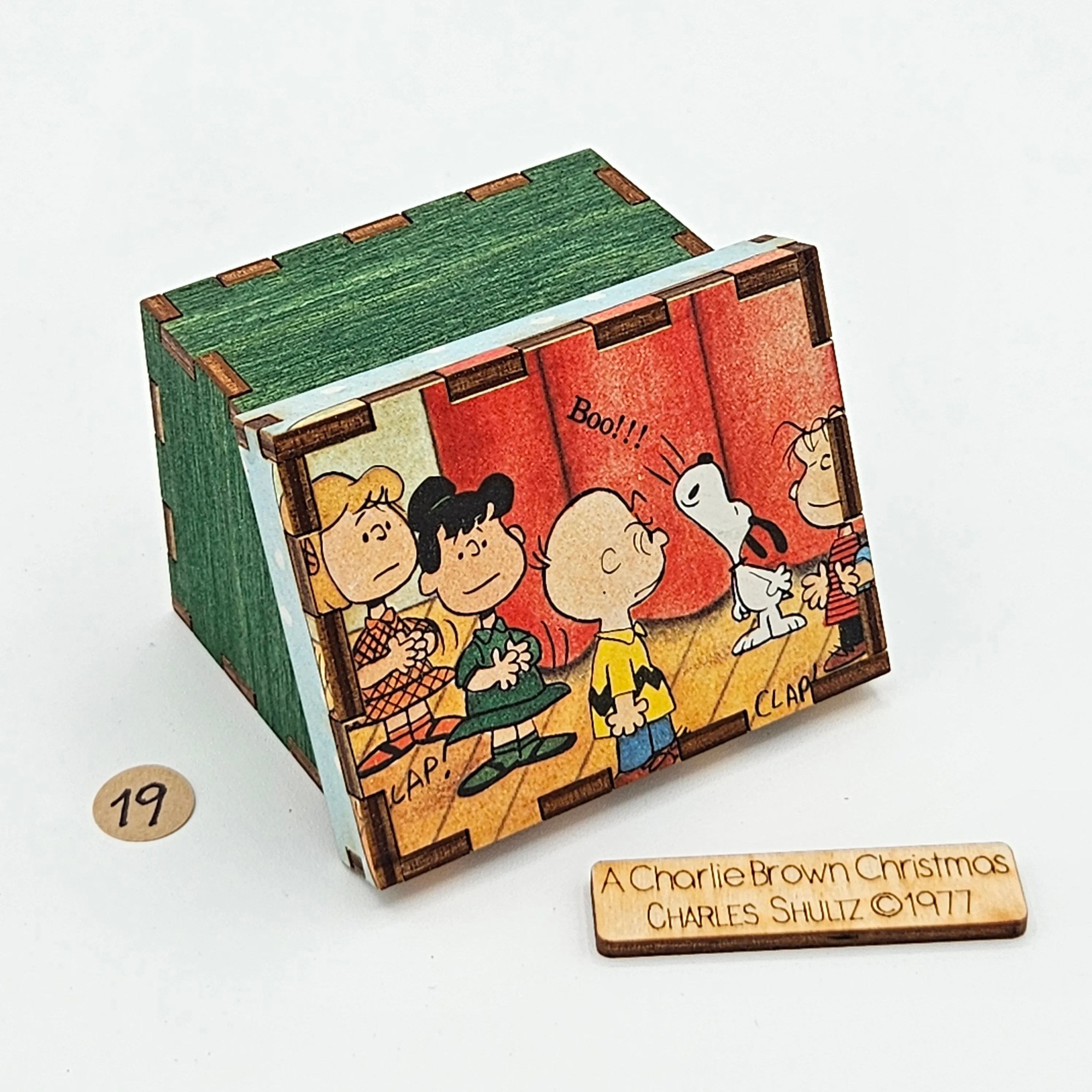 1977 A Charlie Brown Christmas -   Story Boxes