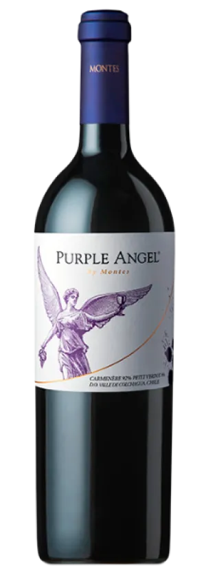 2020 Purple Angel Red Wine, Montes Winery, Colchagua Valley, Chile - Premium Carménère Blend