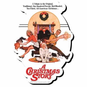 A Christmas Story Poster Chunky Magnet