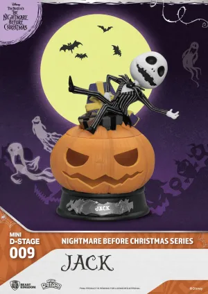 Beast Kingdom The Nightmare Before Christmas Jack Mini D-Stage PVC Figure