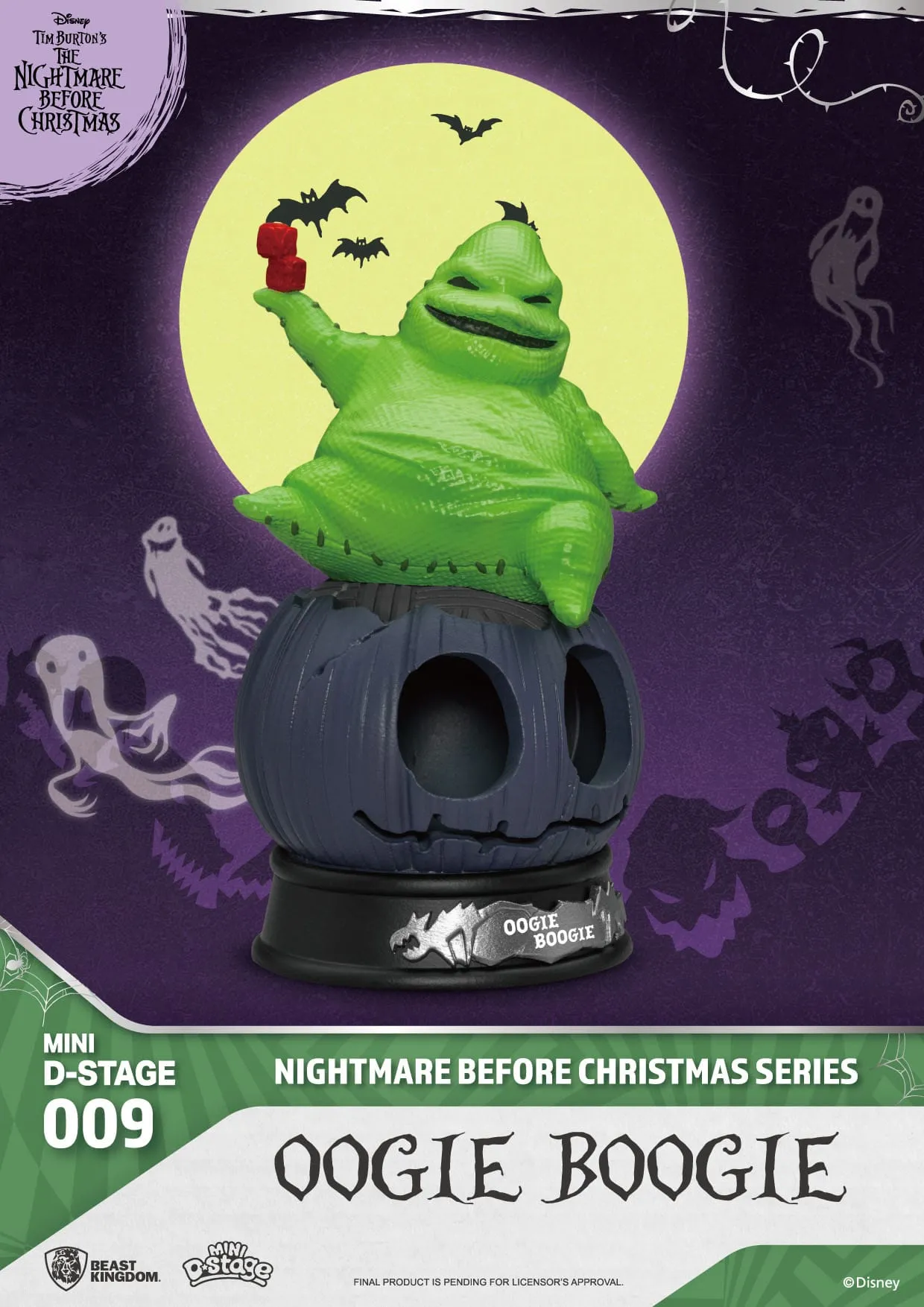 Beast Kingdom The Nightmare Before Christmas Oogie Boogie Mini D-Stage PVC Figure