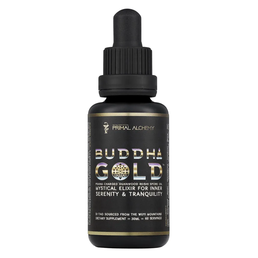 Buddha Gold Reishi Spore Oil - 30ml (60 Servings)