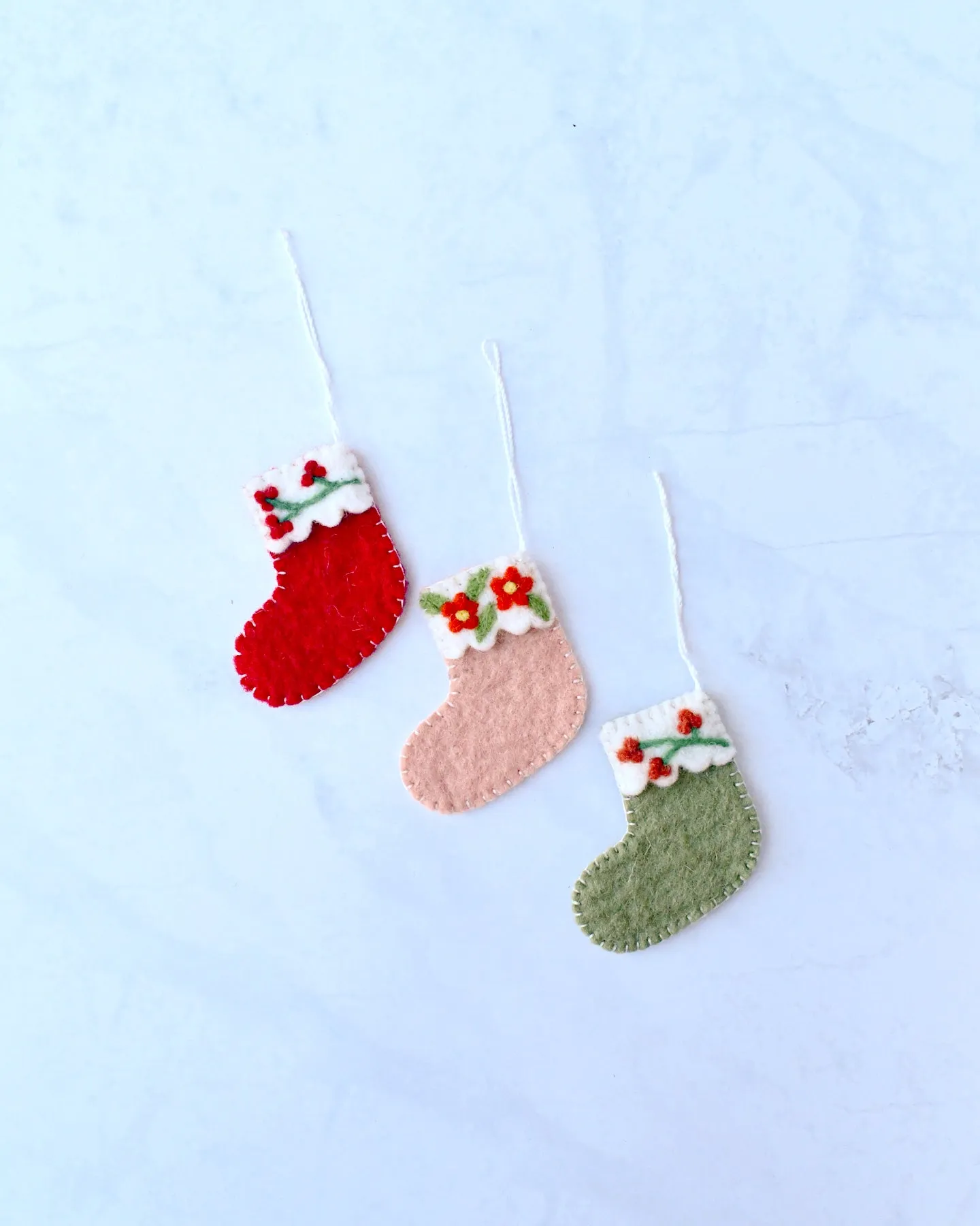 Free 3 Stocking Ornaments (Free above $100)