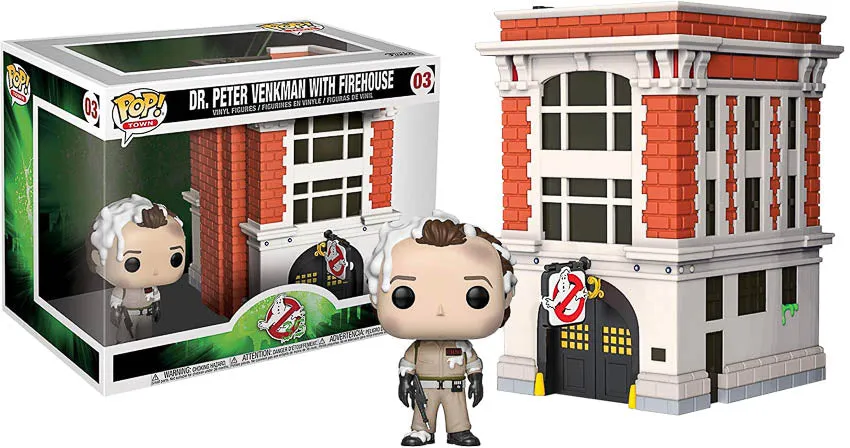 Ghostbusters - Peter with Firehouse Pop! Town