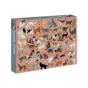 Iconic Cats 1000 Piece Jigsaw Puzzle