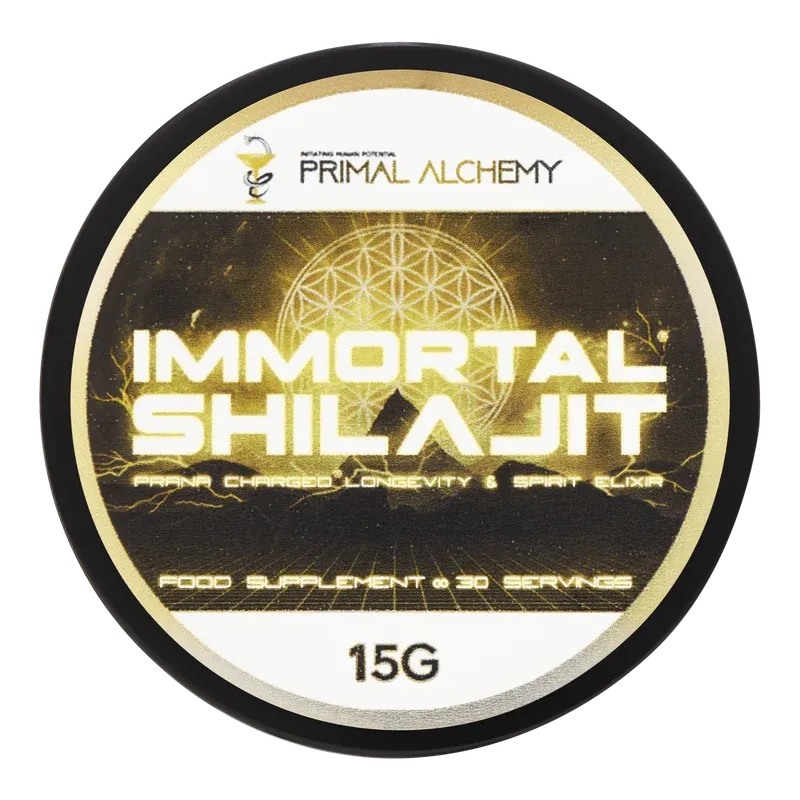 Premium Immortal Shilajit 2.0 - Authentic Himalayan Mineral Resin Supplement