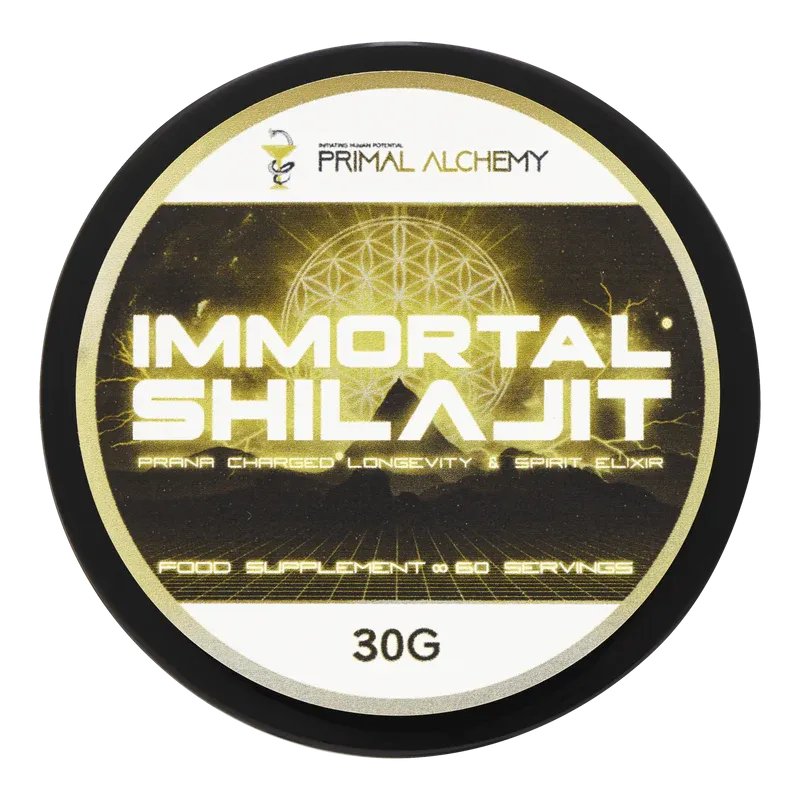 Premium Immortal Shilajit 2.0 - Authentic Himalayan Mineral Resin Supplement