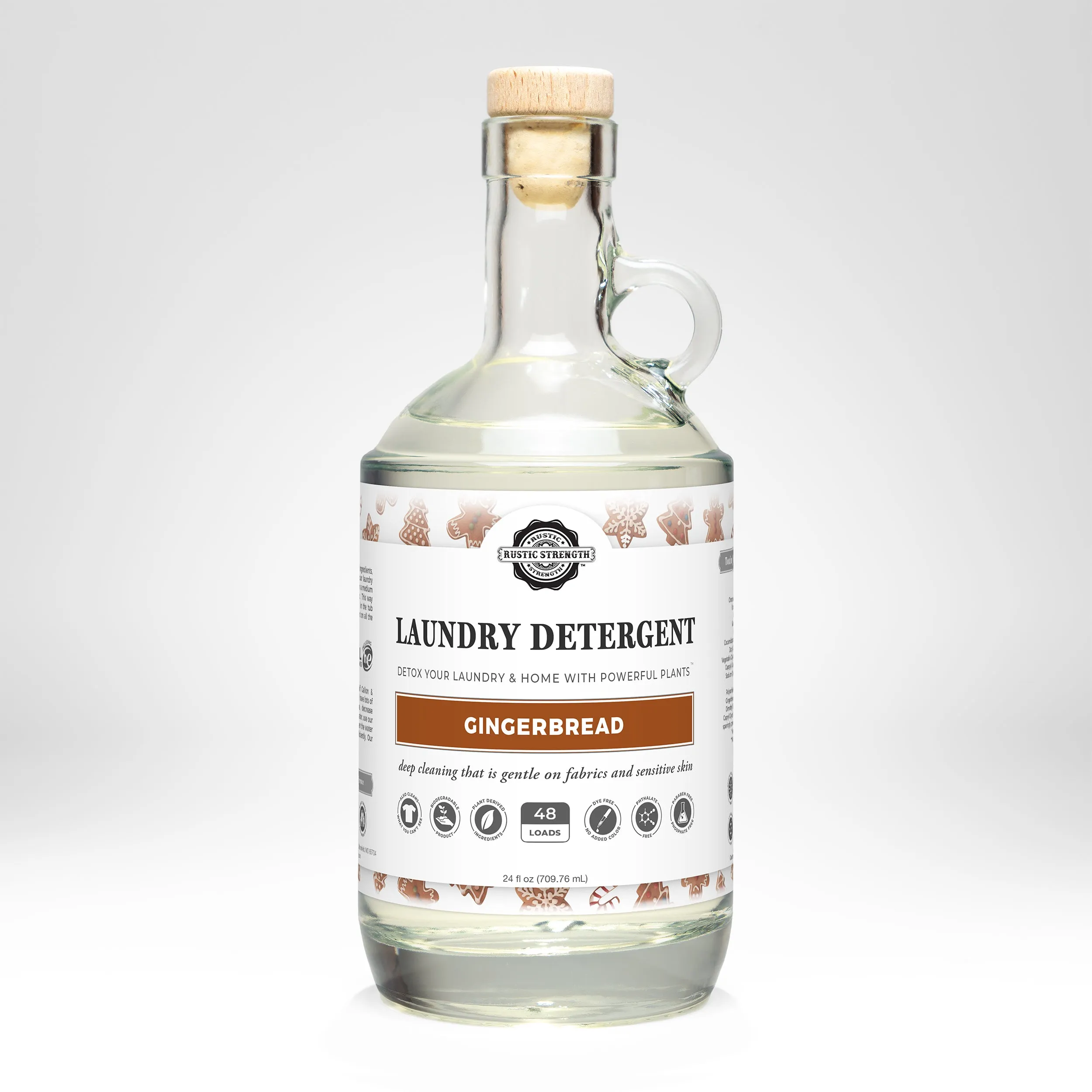 Laundry Detergent | Winter Scents | 24 oz Glass Bottle