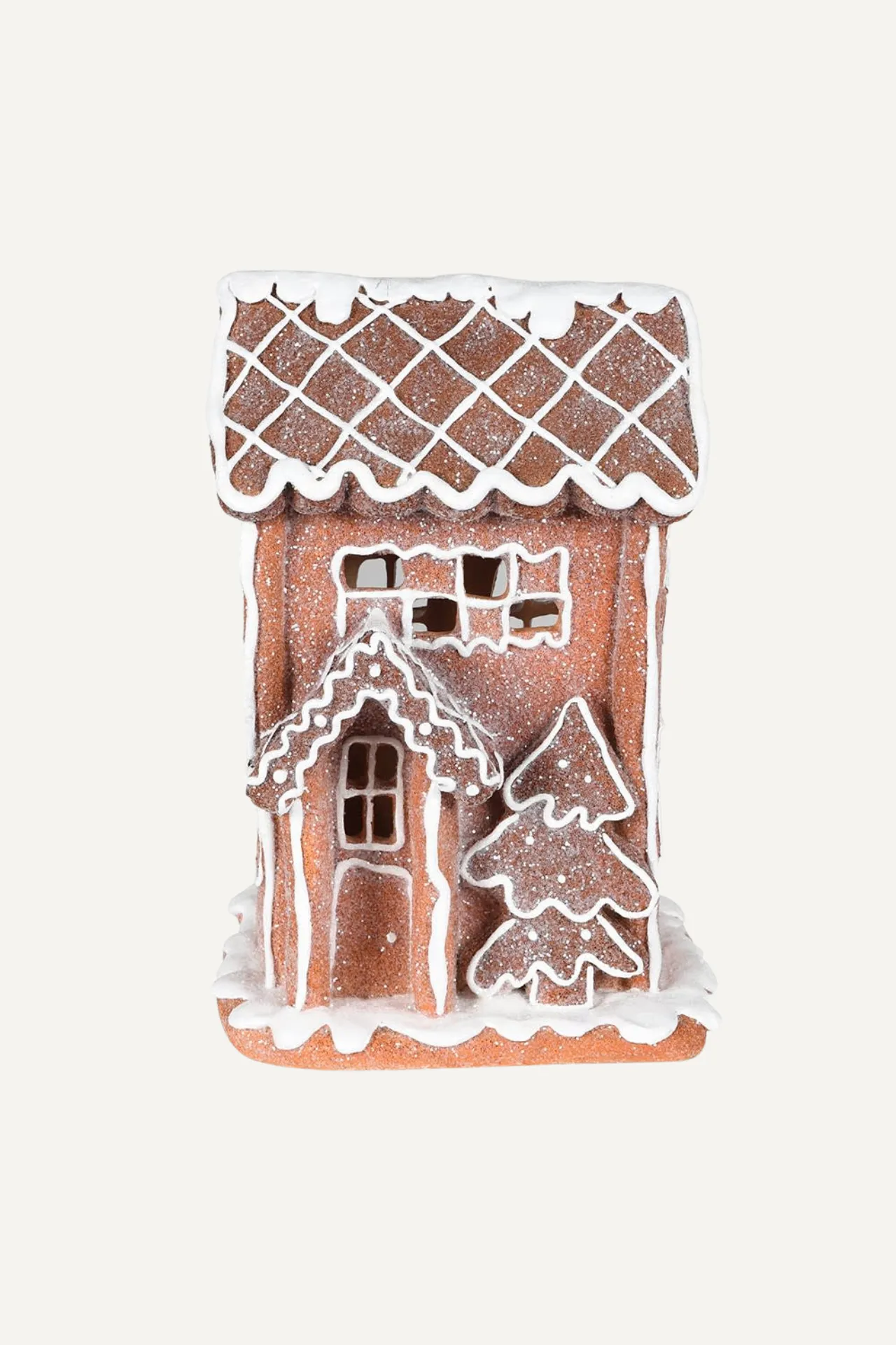 LED Cinnamon Gingerbread Chalet