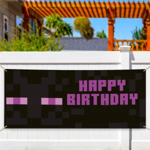 Minecraft Personalized Enderman Banner