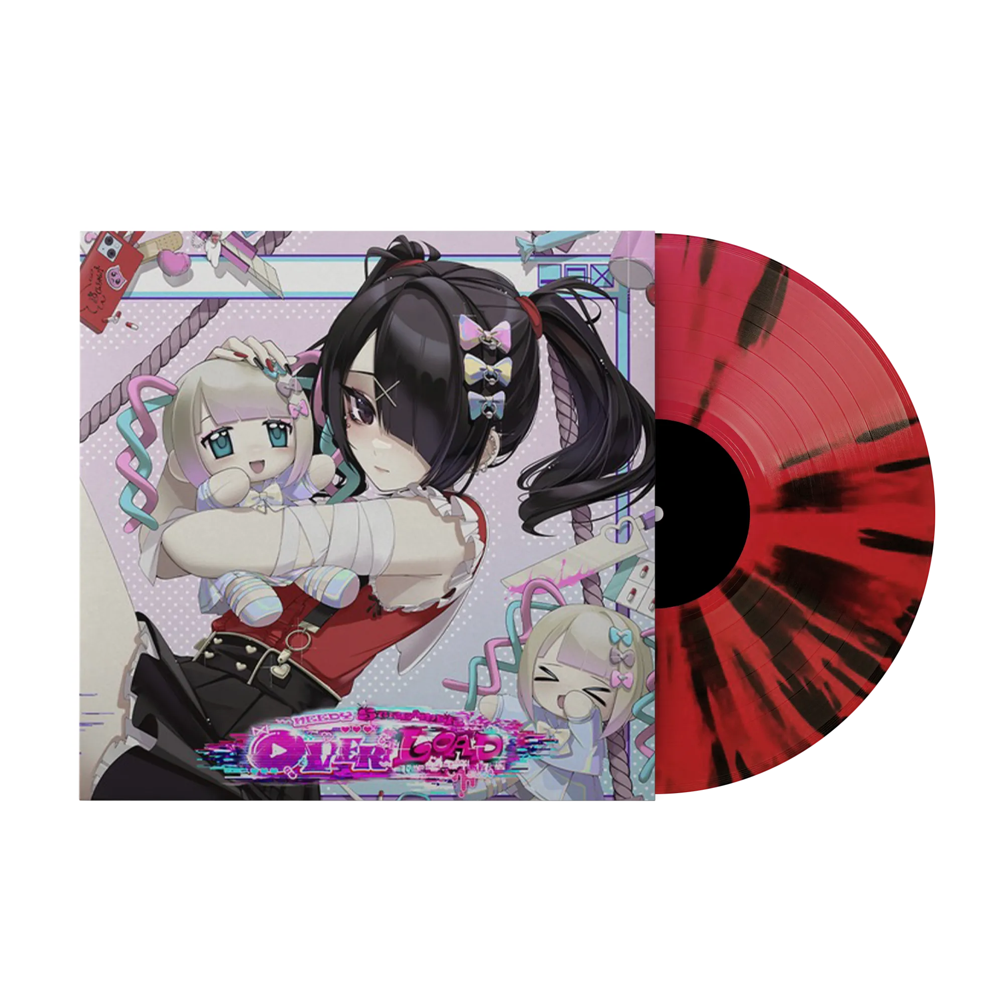 NEEDY STREAMER OVERLOAD (Original Game Soundtrack) - Aiobahn (1xLP Vinyl Record)