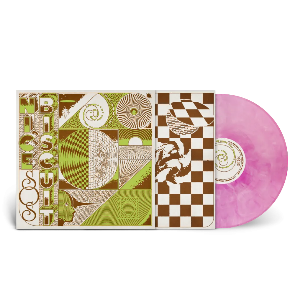 Nice Biscuit / SOS LP Pink Marble Vinyl