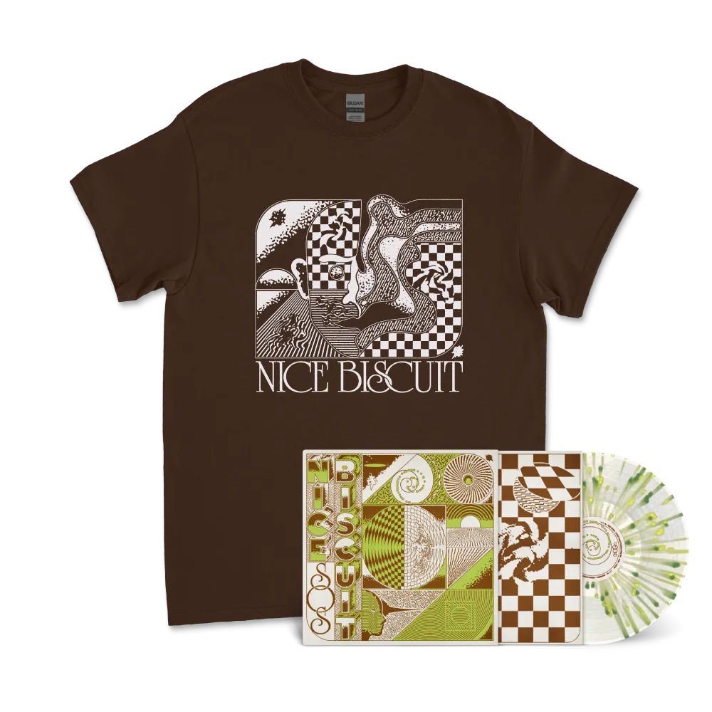 Nice Biscuit / SOS T-shirt and Vinyl Bundle