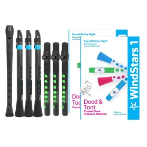 Nuvo WindStars 1 mixed class set of 12 Doods and Toots