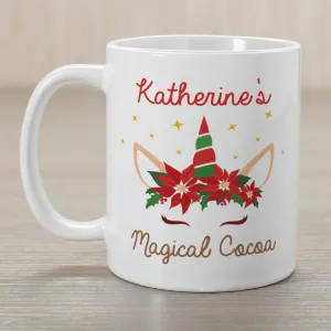 Personalized Unicorn Magical Cocoa Mug