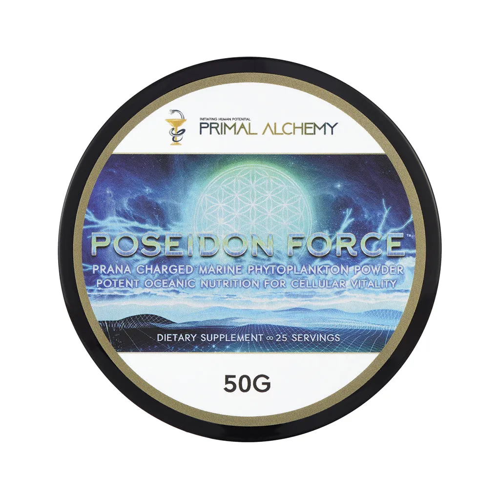 Poseidon Force Marine Phytoplankton Powder - 50g (25 servings)