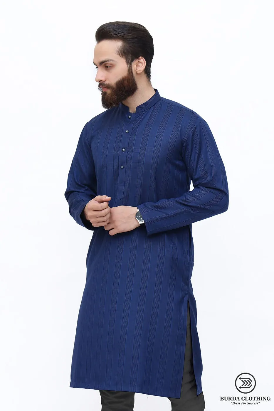 Prince Blue Premium Kurta