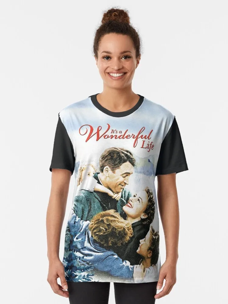 "It's a Wonderful Life" Classic Movie Graphic T-Shirt