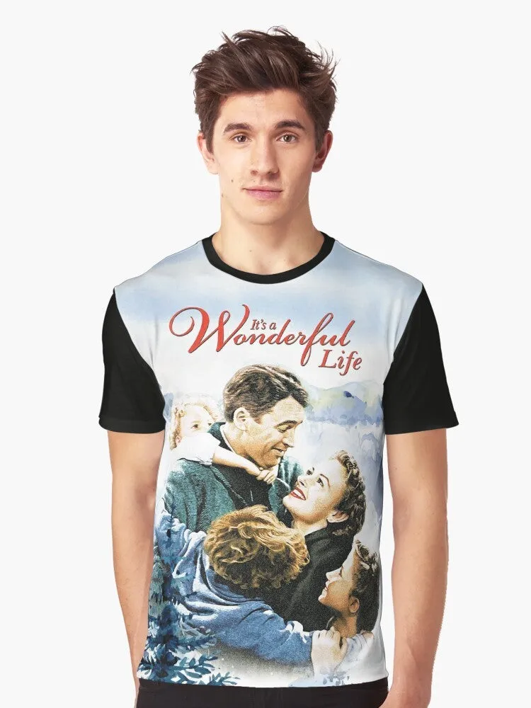 "It's a Wonderful Life" Classic Movie Graphic T-Shirt