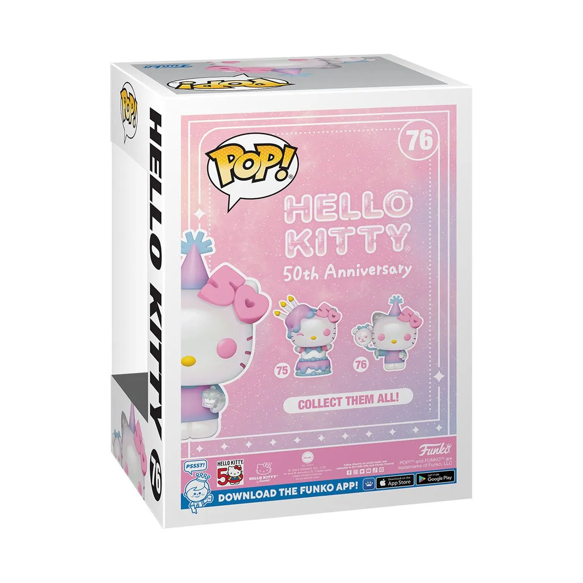 Sanrio Hello Kitty 50th Anniversary Hello Kitty with Balloon Funko Pop! Vinyl Figure #76