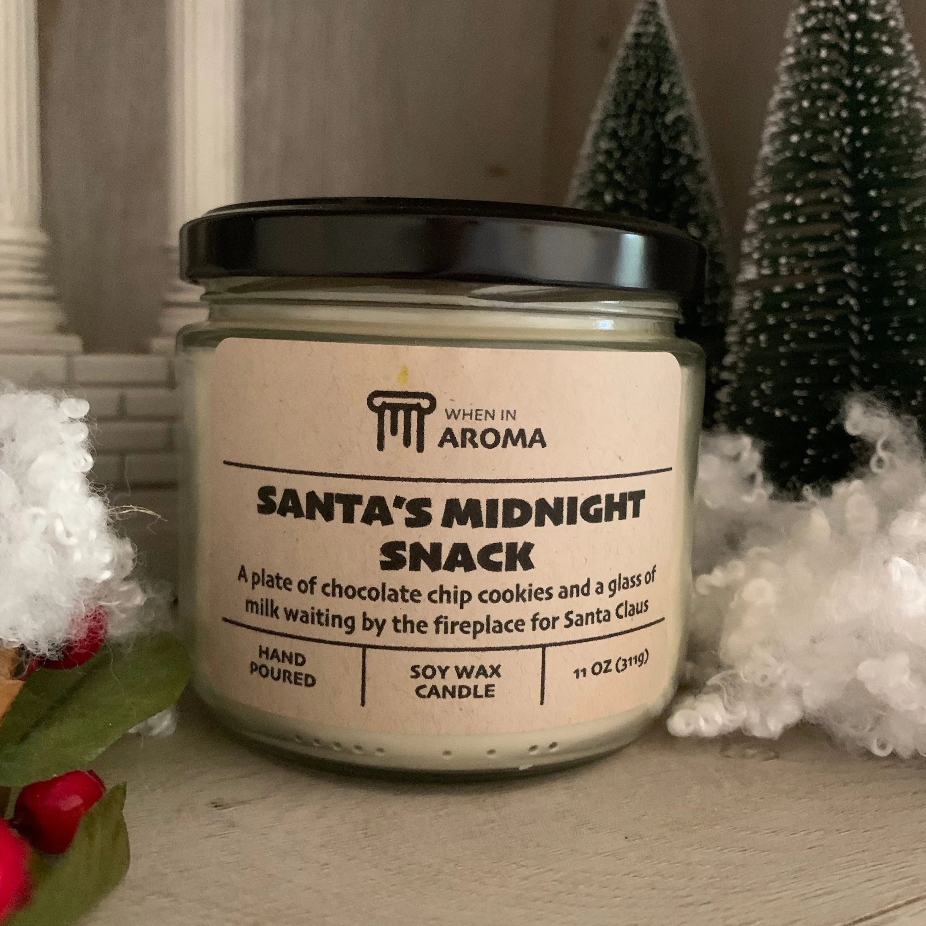 Santa's Midnight Snack Soy Candle