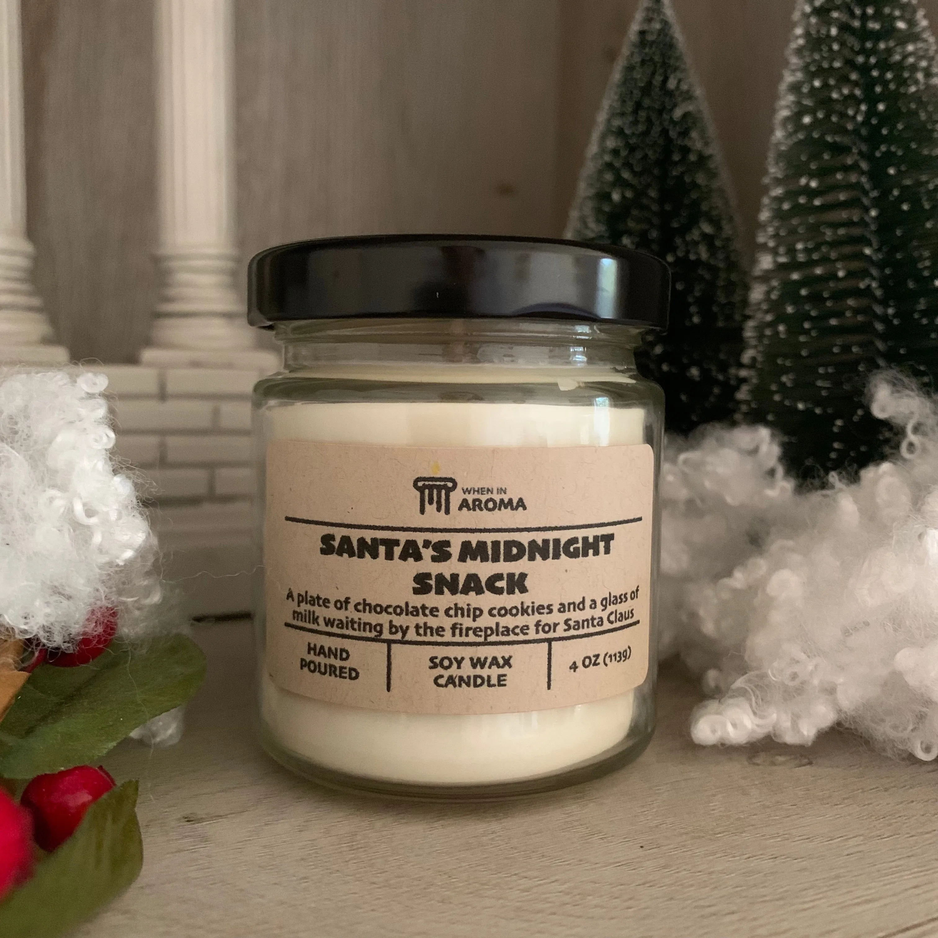 Santa's Midnight Snack Soy Candle