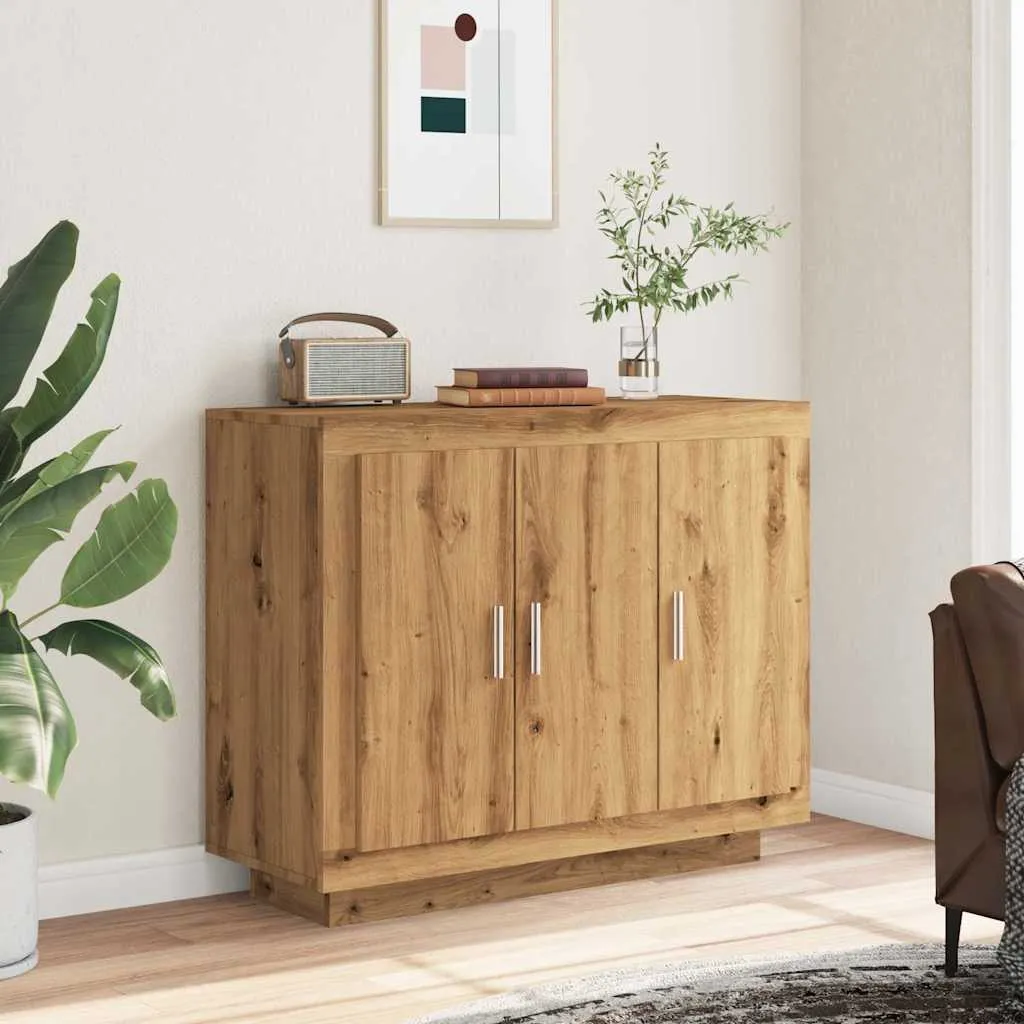 Sideboard Artisan Oak 92x35x75 cm Engineered Wood