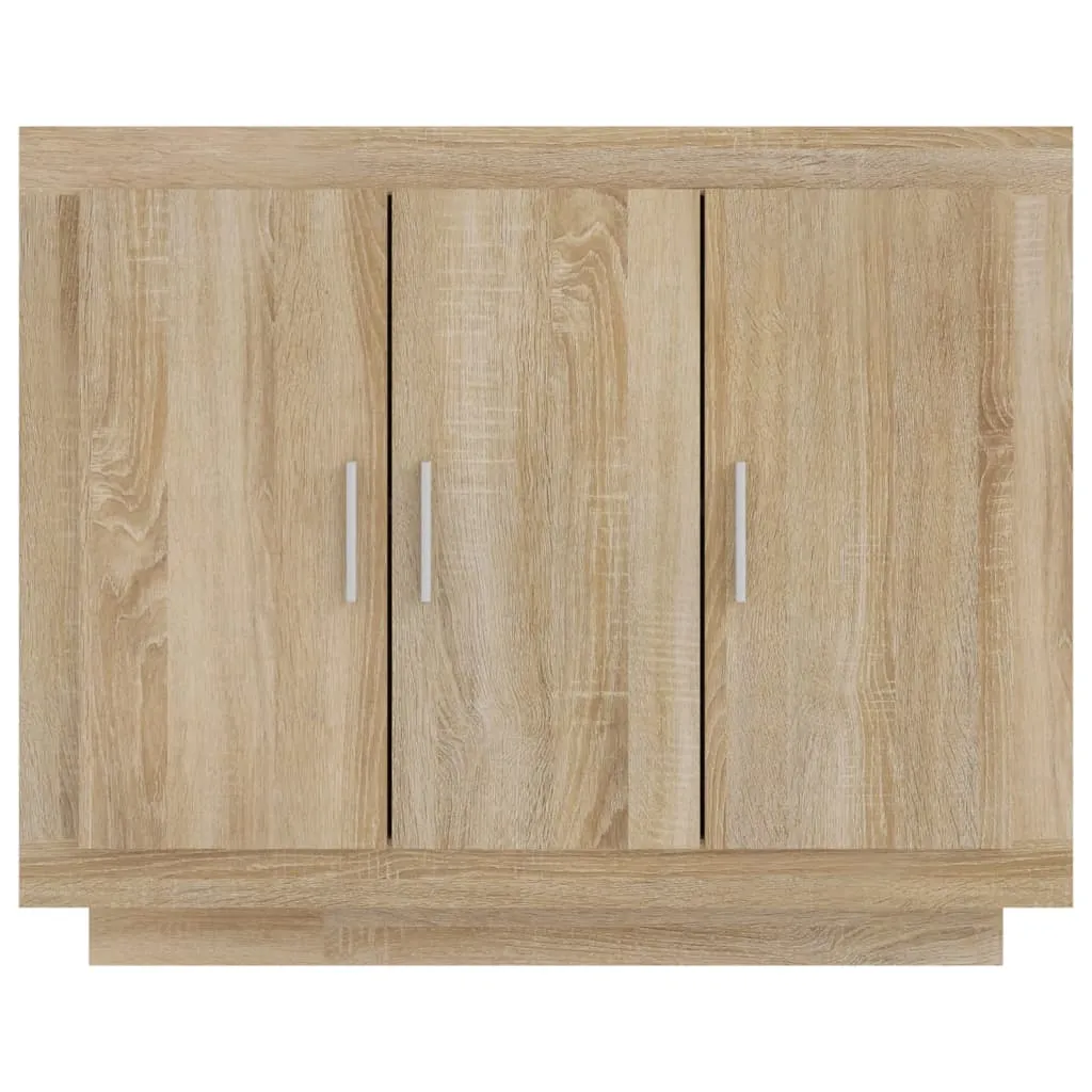 Sideboard Sonoma Oak 92x35x75 cm Engineered Wood