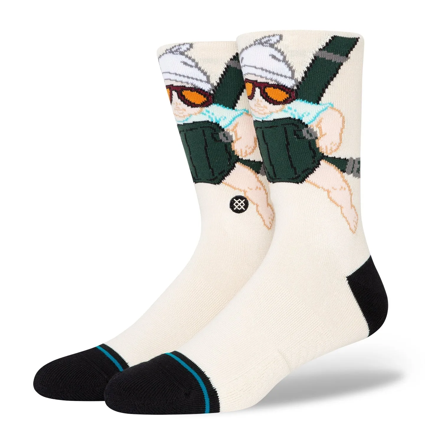 STANCE SOCKS HANGOVER CARLOS - OFF WHITE