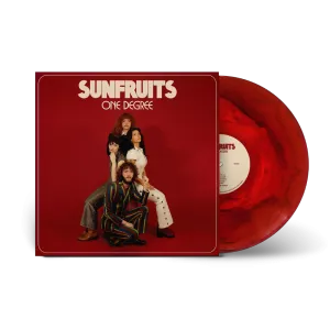 One Degree LP - Red & Black Marble Vinyl Edition by Sunfruits