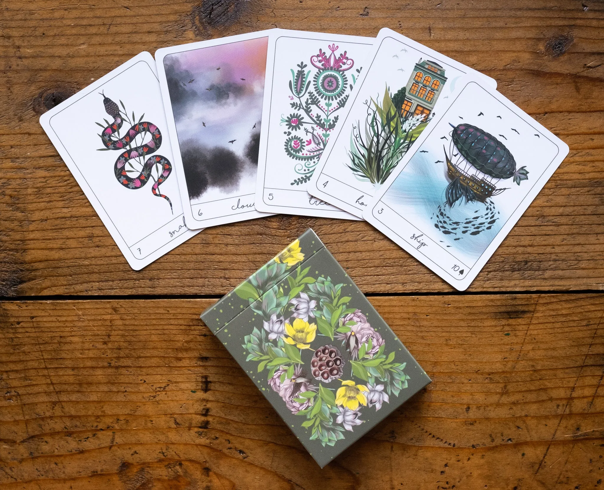 Tarot Cards, Guidebooks, and Journals