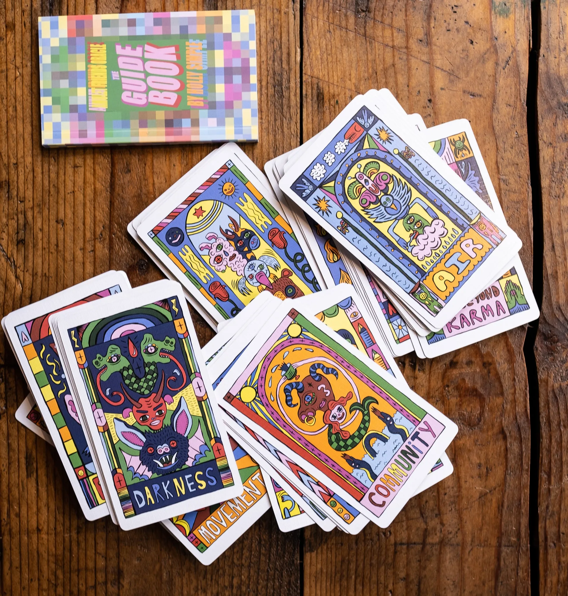 Tarot Cards, Guidebooks, and Journals