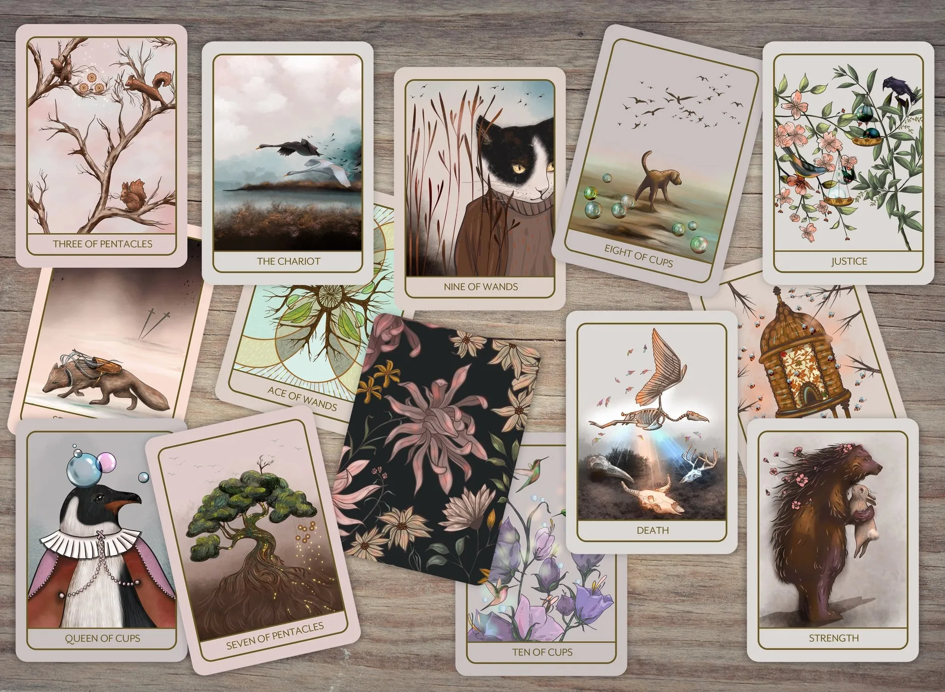 Tarot Cards, Guidebooks, and Journals