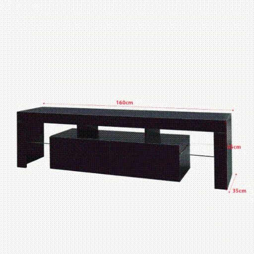 TV Stand Media Console with LED Light & Remote - SMT-TS003