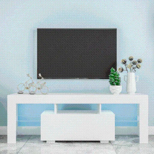 TV Stand Media Console with LED Light & Remote - SMT-TS003