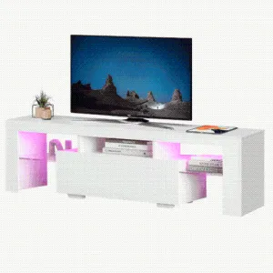 TV Stand Media Console with LED Light & Remote - SMT-TS003