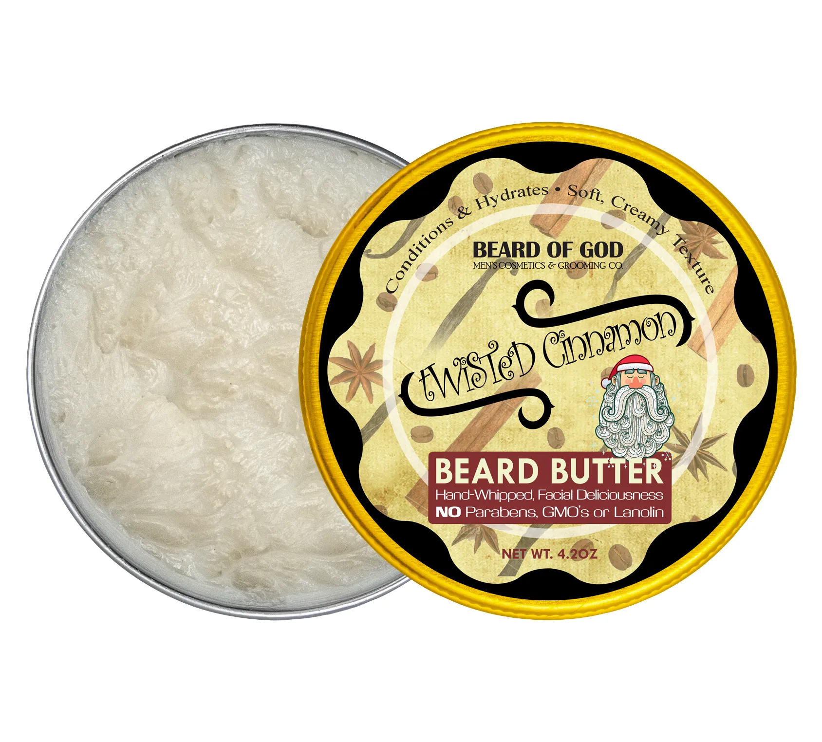 Twisted Cinnamon Creamy Whipped Beard Butter