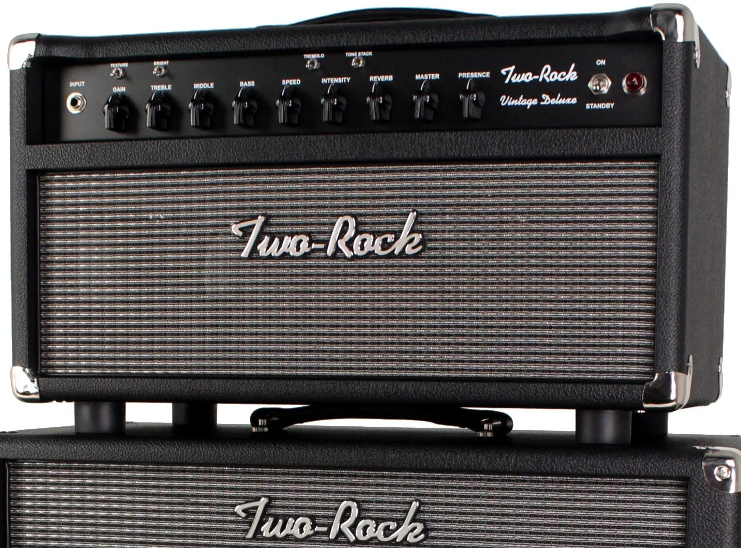 Two-Rock Vintage Deluxe 35 Tube Rectified Head, Black, Silver