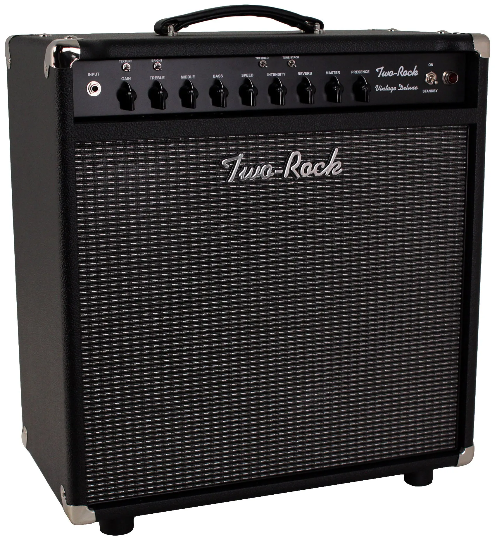 Two-Rock Vintage Deluxe 40/20 1x12 Combo, Black Bronco, Silver