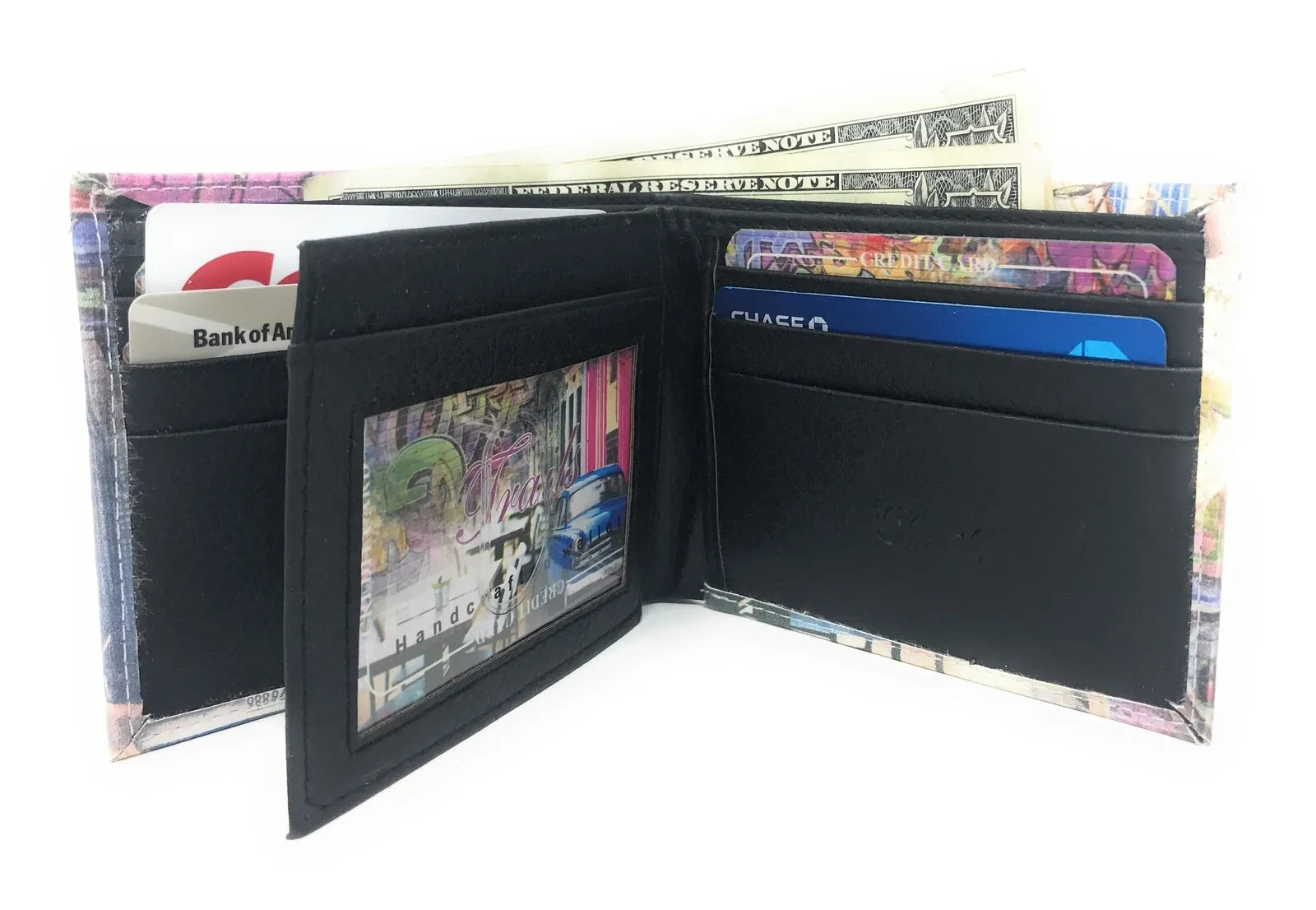 Urban Trendy NY Fashion Bifold Printed Wallets In Gift Box Mens Womens Kids