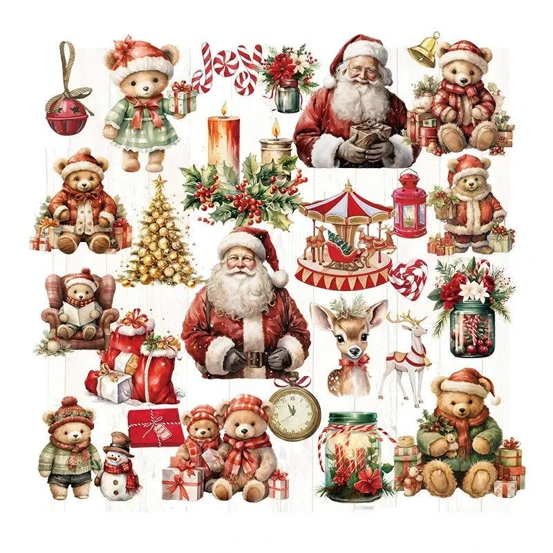 Vintage Christmas Sticker Pack