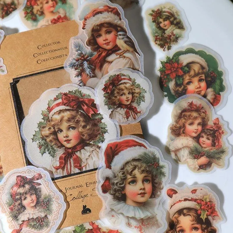 Vintage Christmas Sticker Pack