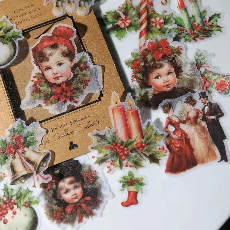 Vintage Christmas Sticker Pack