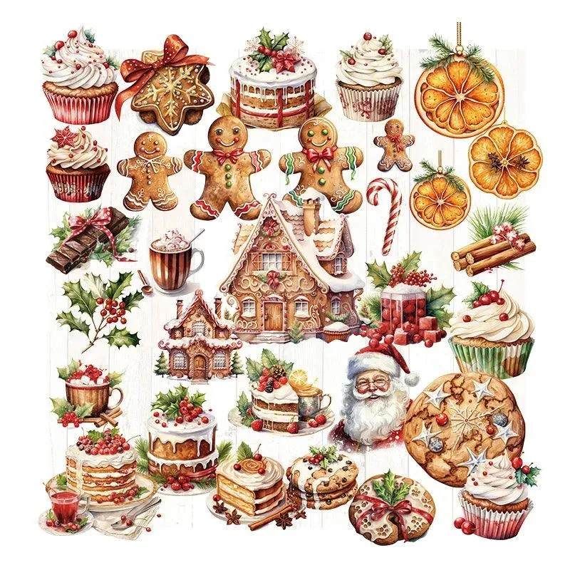 Vintage Christmas Sticker Pack