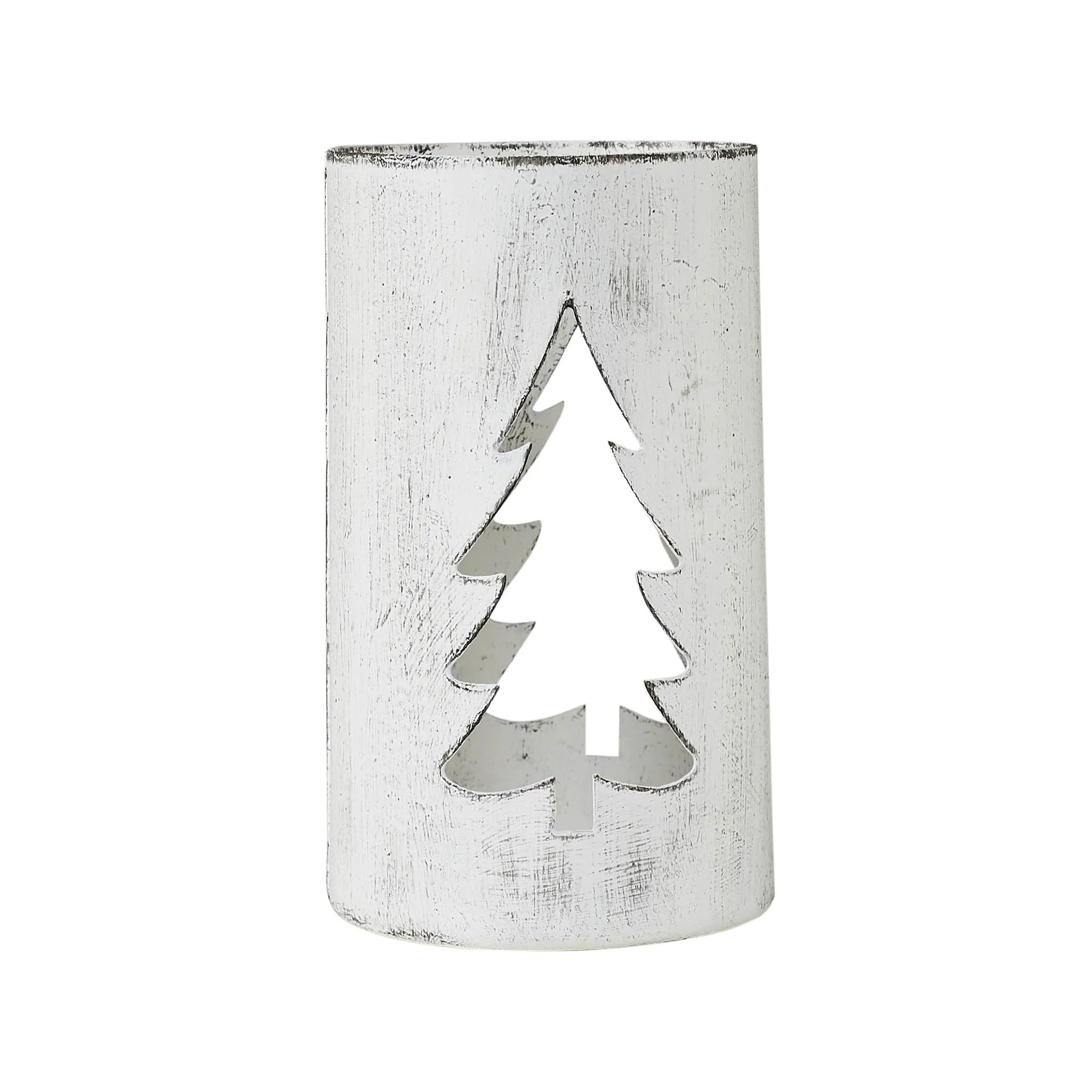 Votive Candle Holder Christmas Tree 4.25x2.75x2.75