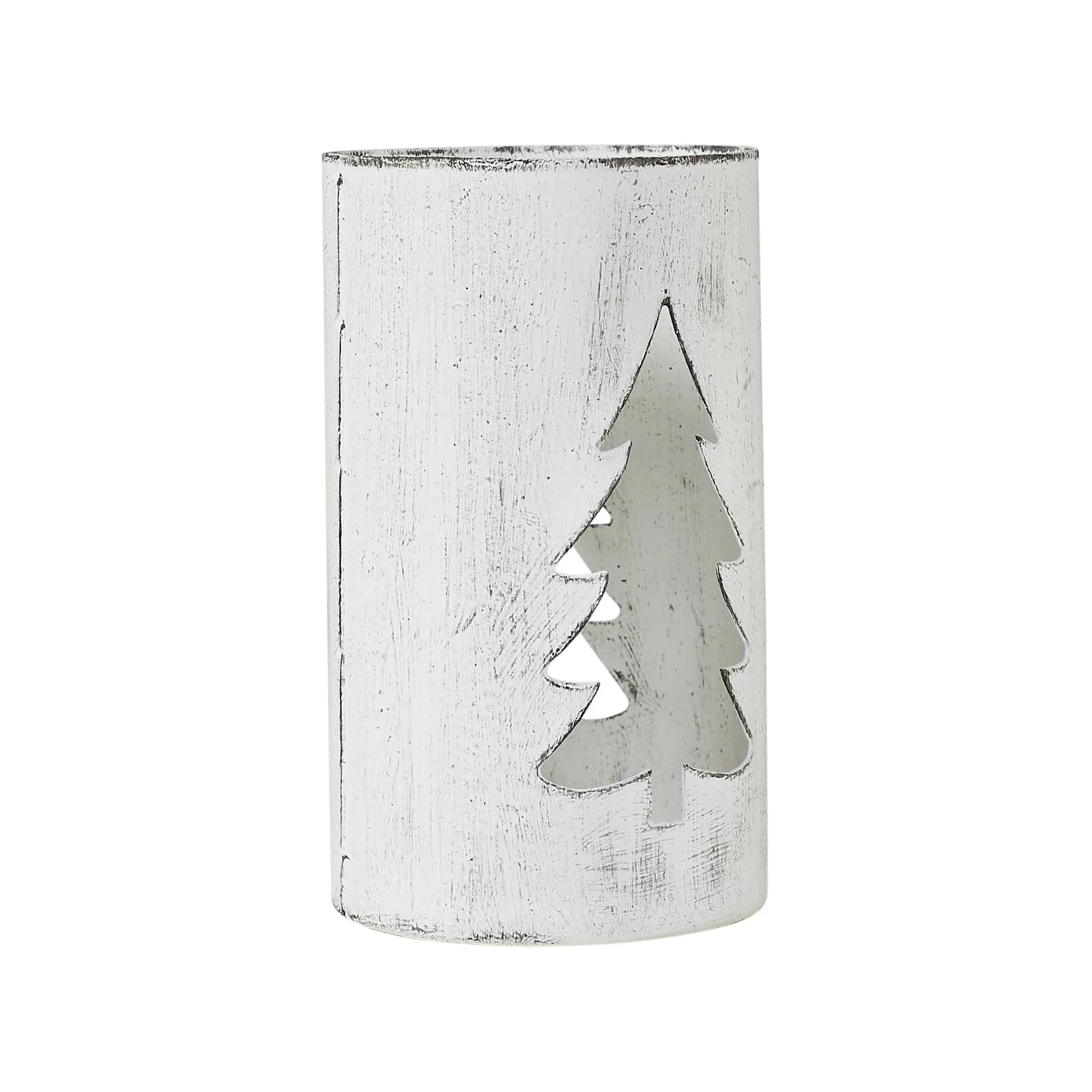 Votive Candle Holder Christmas Tree 4.25x2.75x2.75